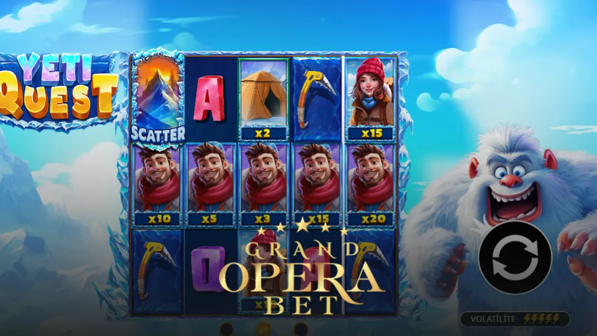 Grandoperabet Yeti Quest oyunu
