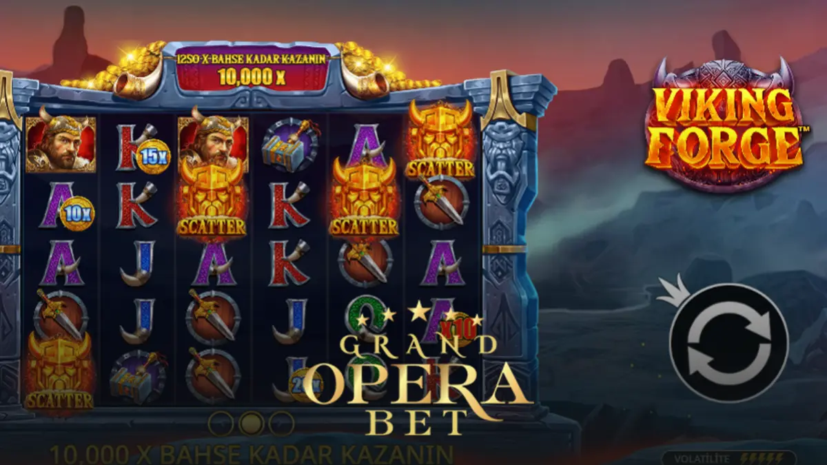 Grandoperabet Viking Forge oyunu